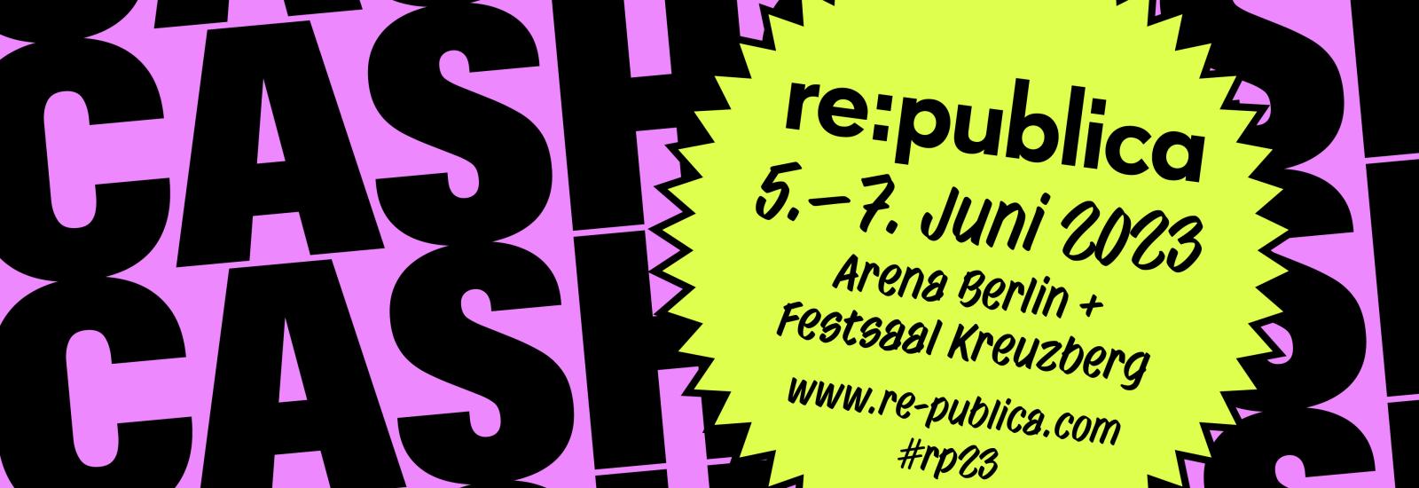 Keyvisual der re:publica, Copyright: re:publica Berlin