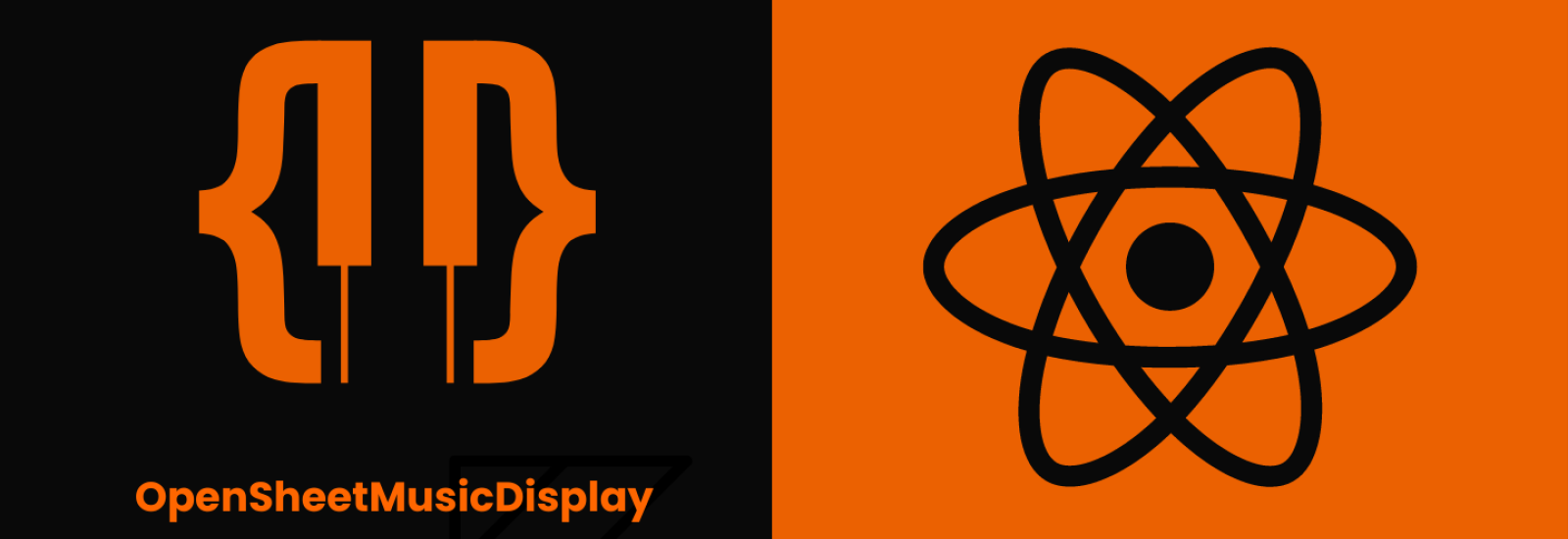 Logos von OSMD und React Native