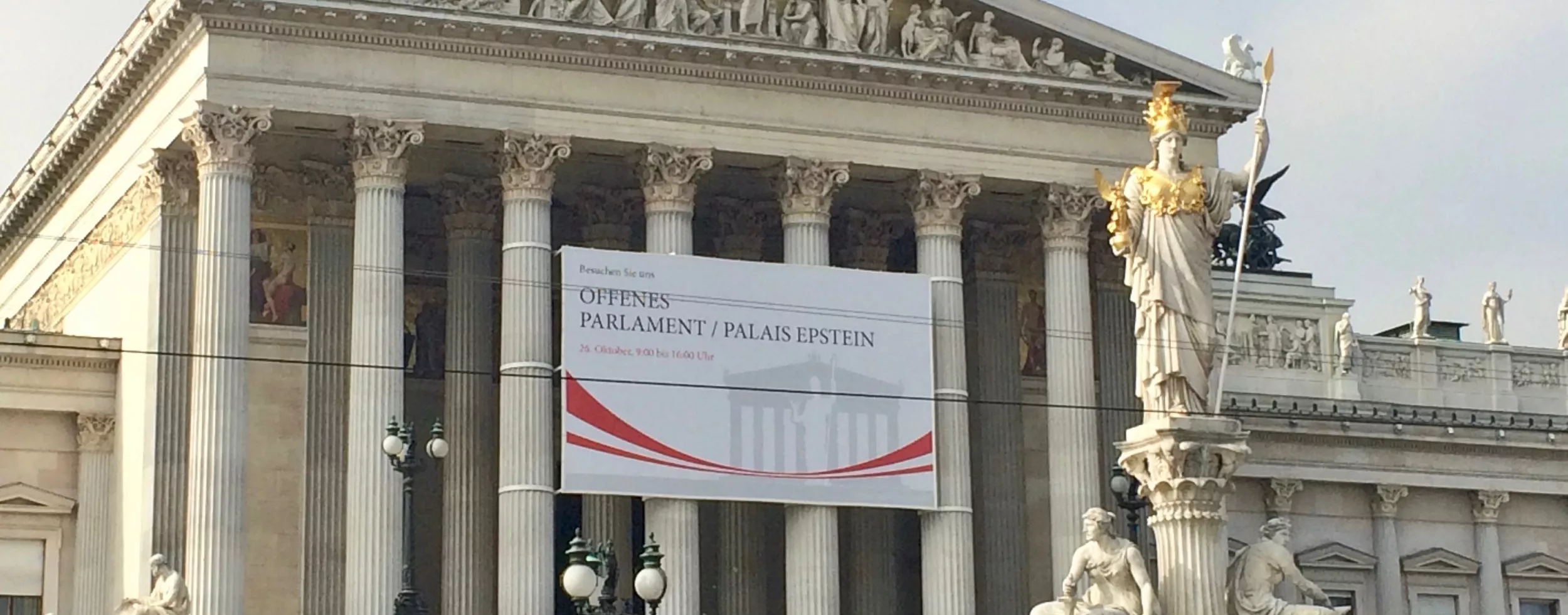 Das Parlament in Wien (Foto: Mathias Huter)