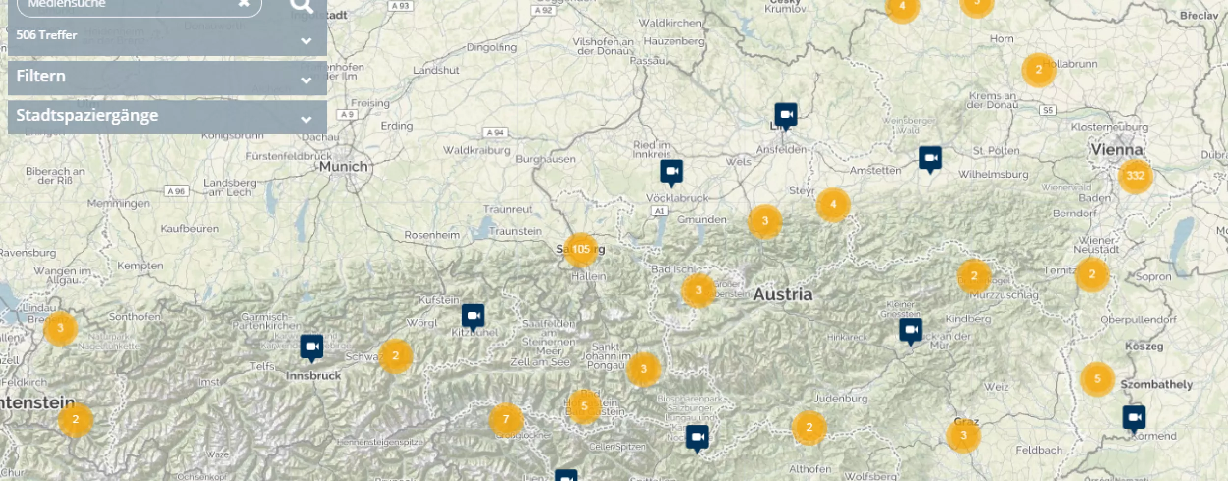Audiovisueller Atlas Österreichs für Archivaufnahmen