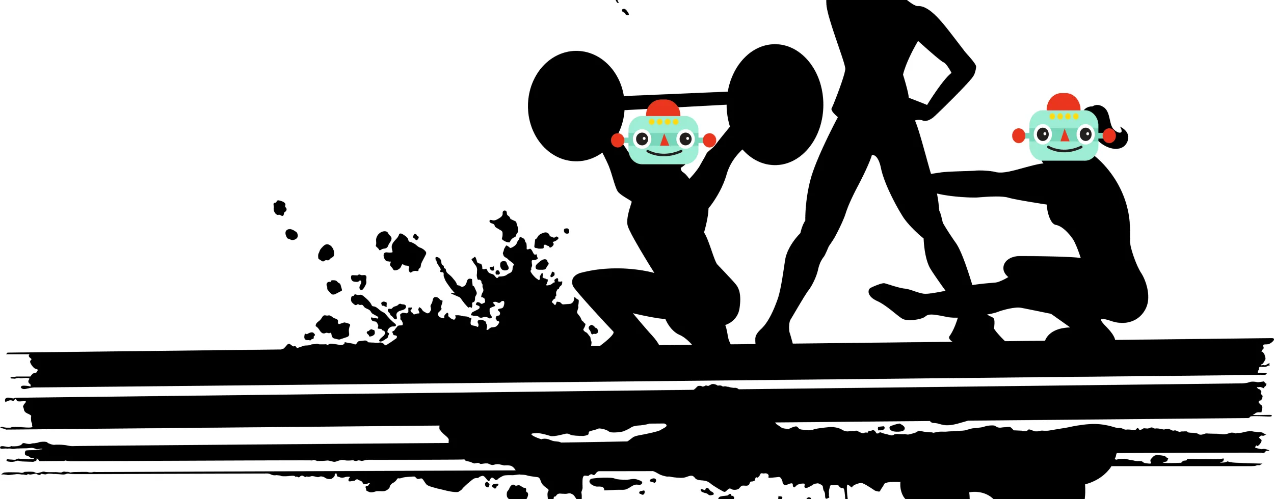 Bot im Krafttraining