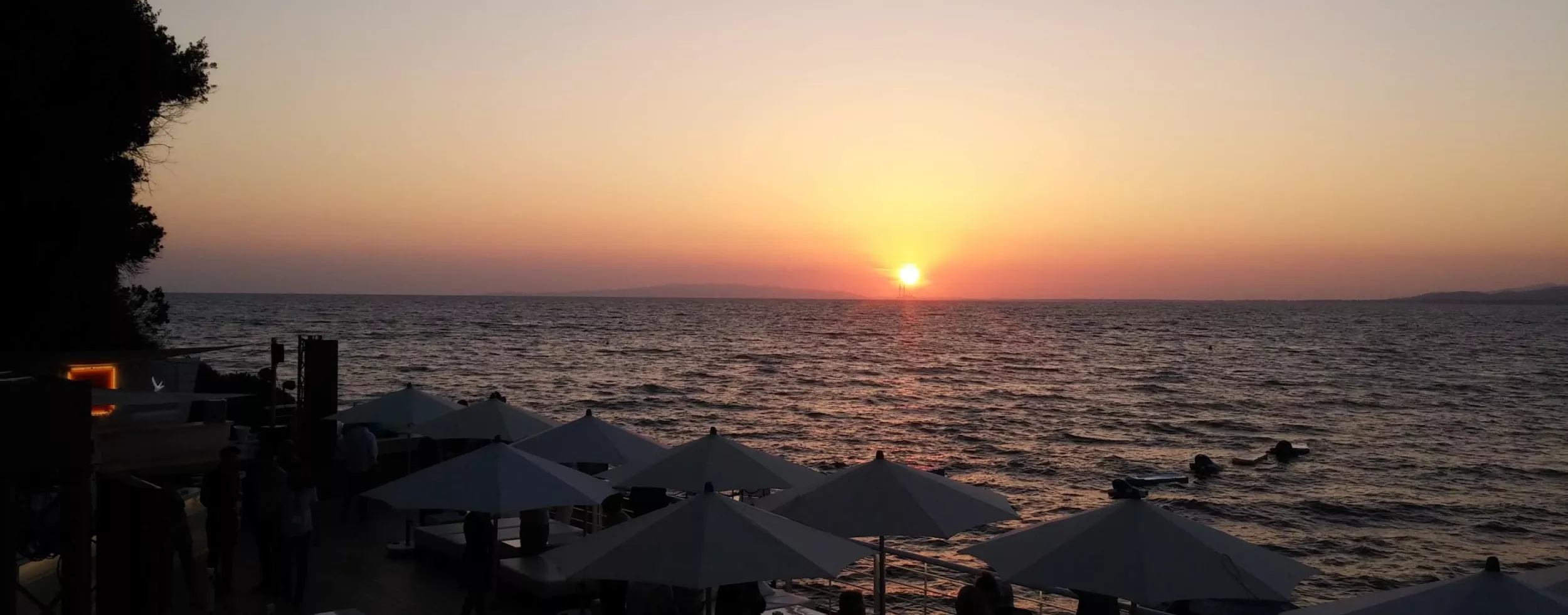 Sunset near Castiglione della Pescaia, Italy