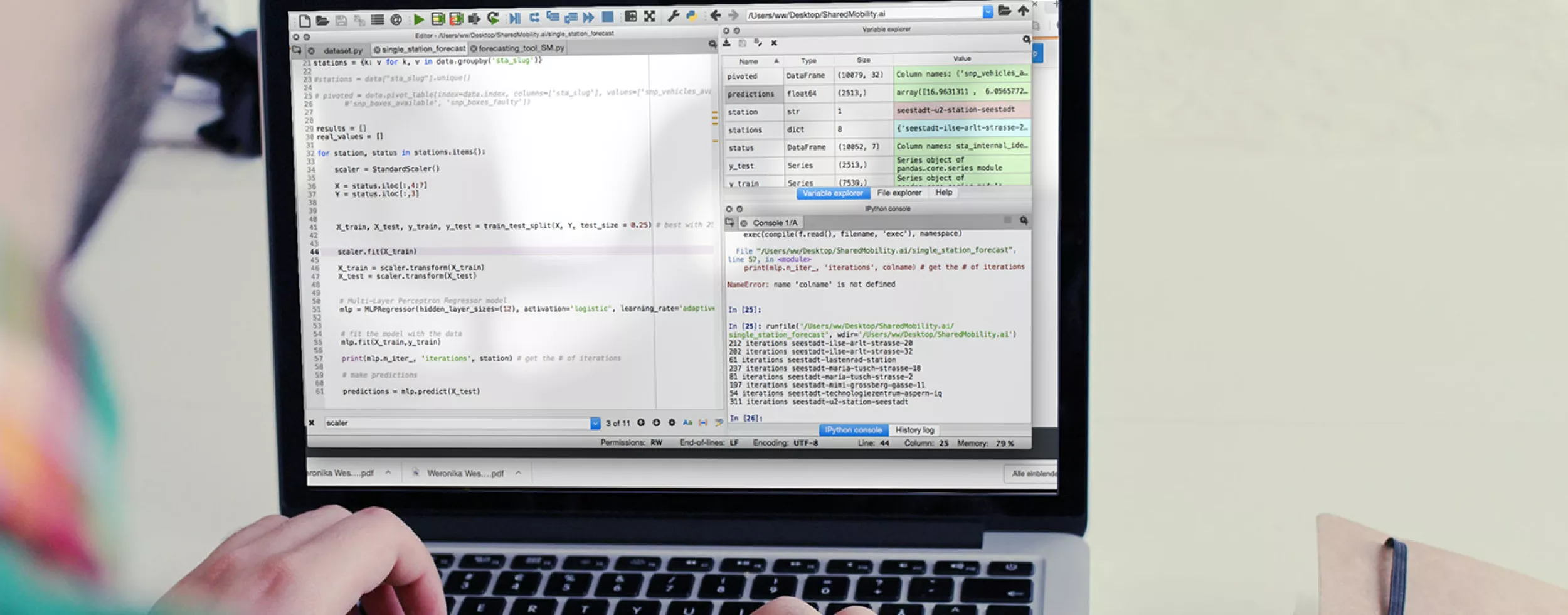 Scikit Learn Screenshot