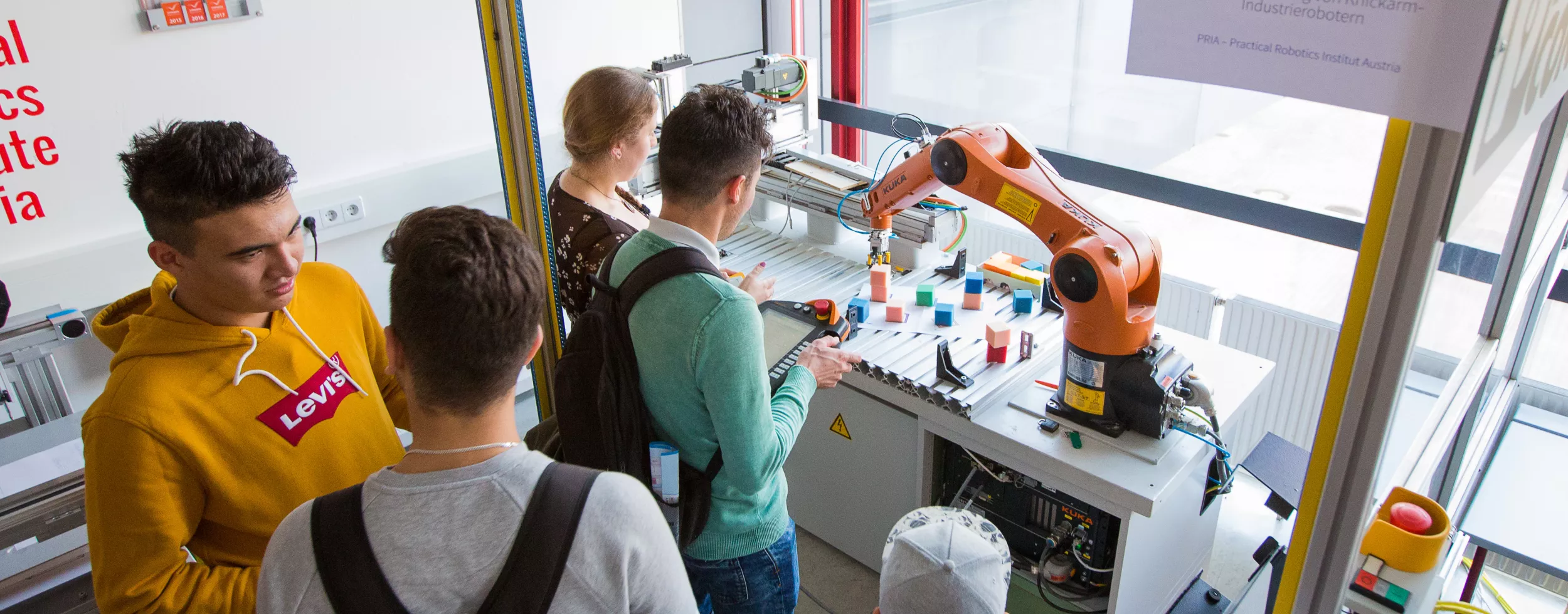 netRob in Action in the Lab