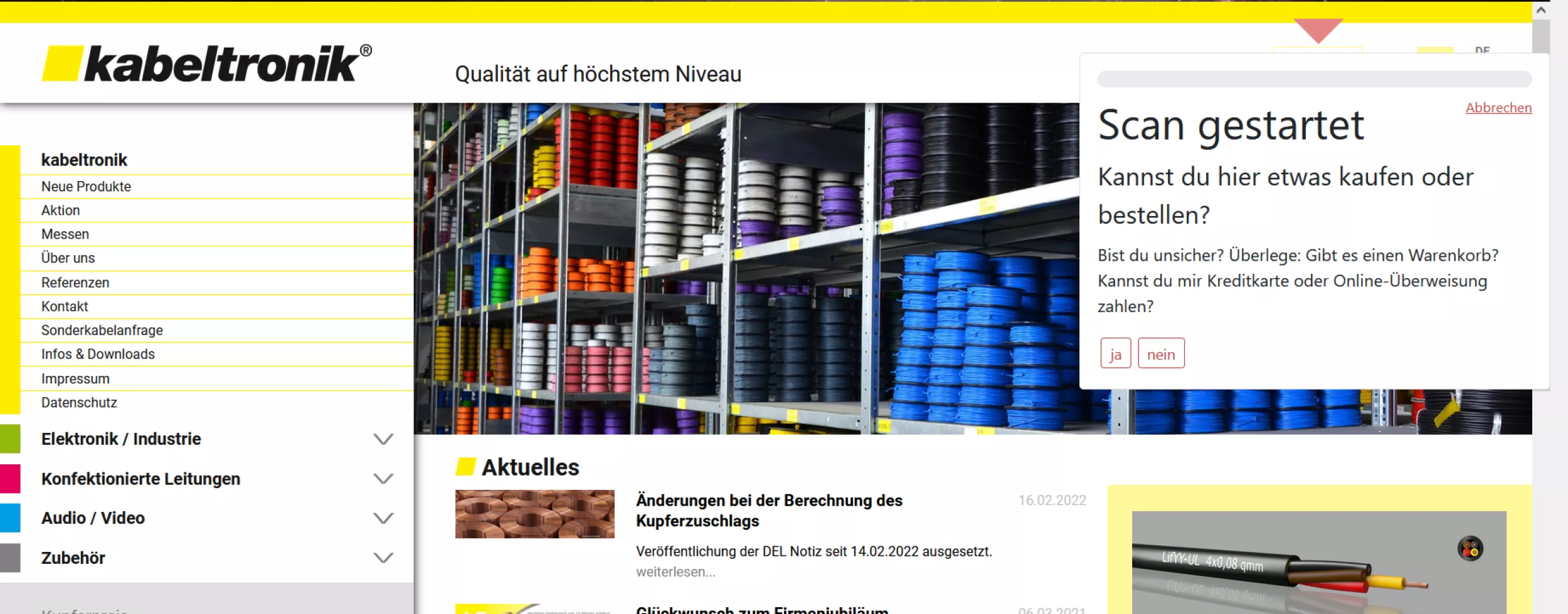 Fake-Shop Explorer allows user to engage by answering simple questions about online-shops they visit