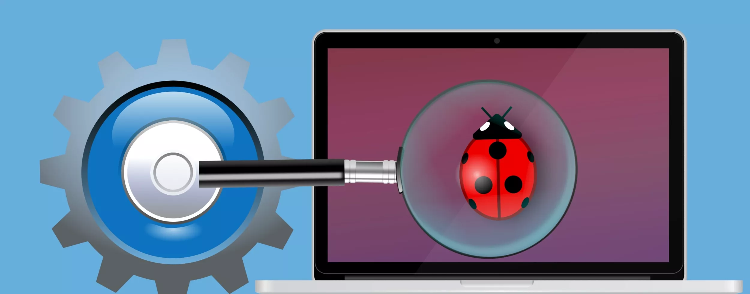 Suche nach Bugs mit der Lupe