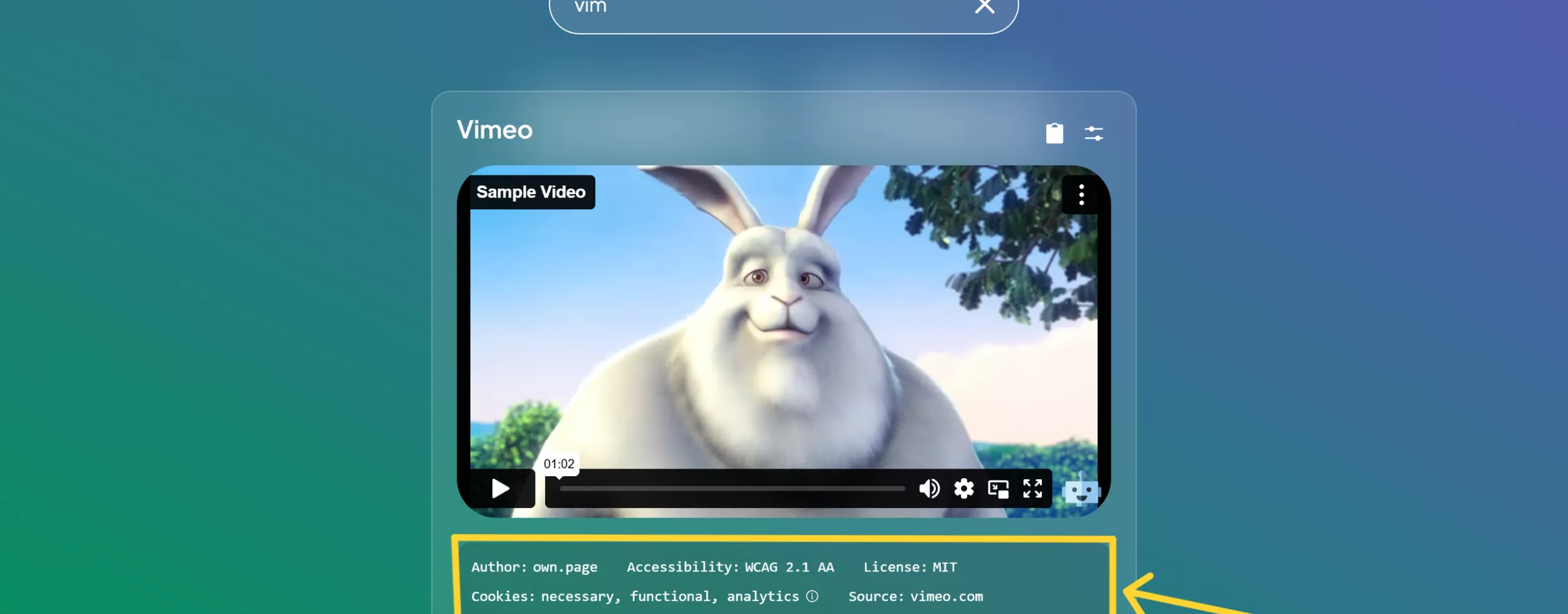own.tiles - accessibility