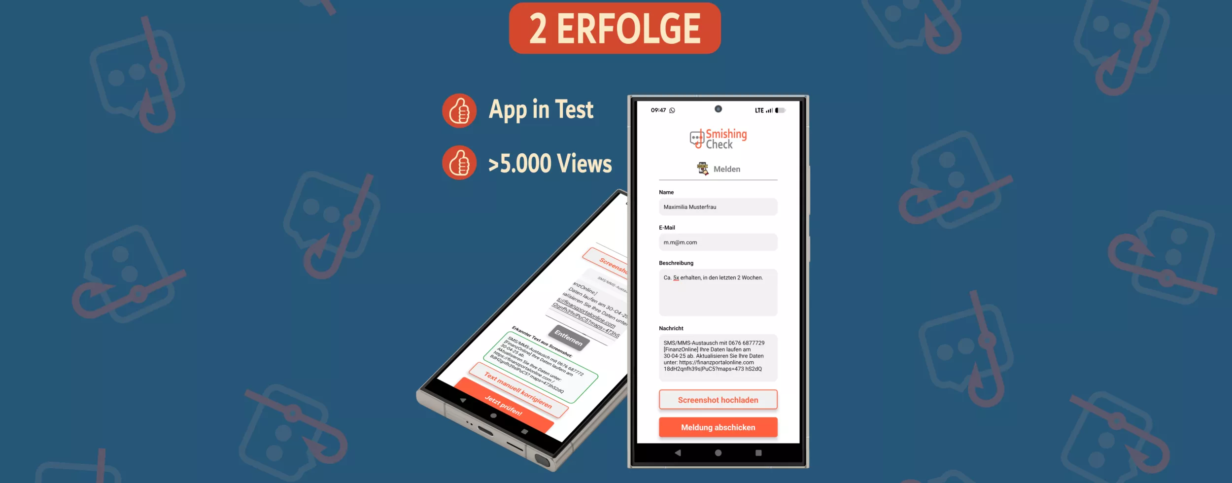 Mockups des aktuellen Entwicklungsstandes