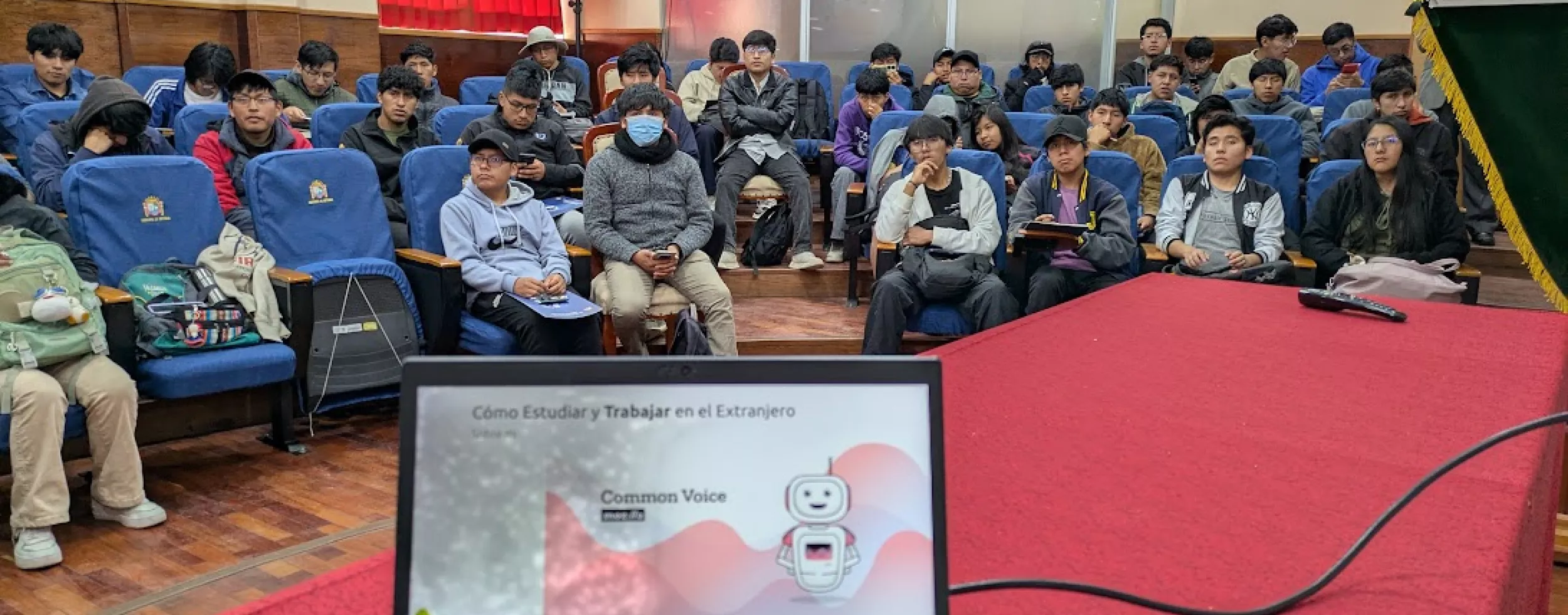 Event in Puno about the creacion of speech dataset for Quechua communities.