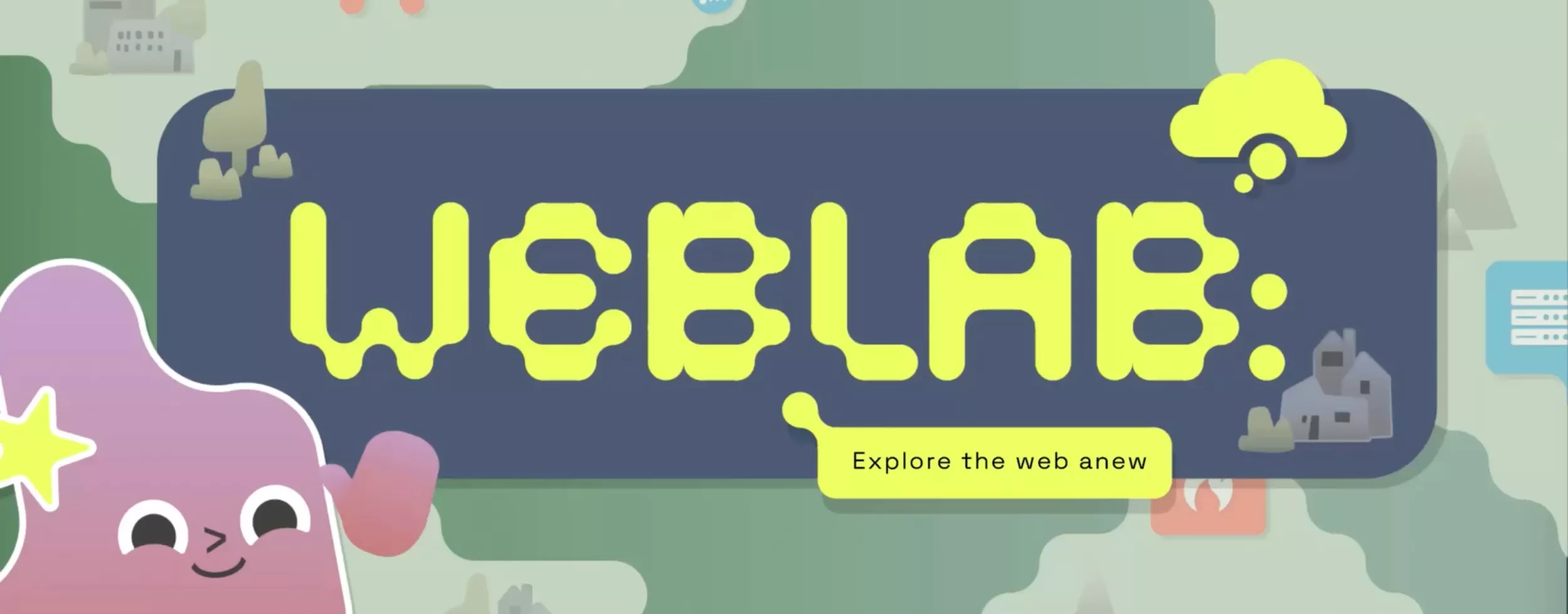 WebLab Logo mit Hintergrund